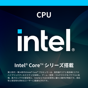 【MDL_W003】Core i5 14400F × RX 7800 XT
