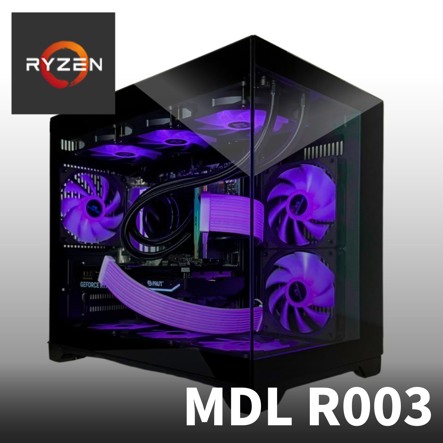 【Ryzen】MDL 003 Black.