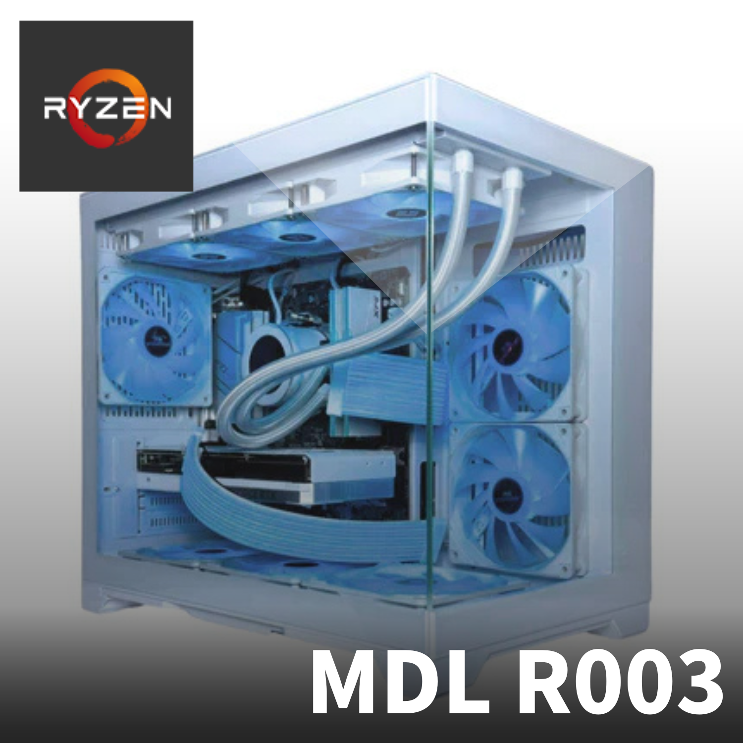 【Ryzen】MDL 003 White.