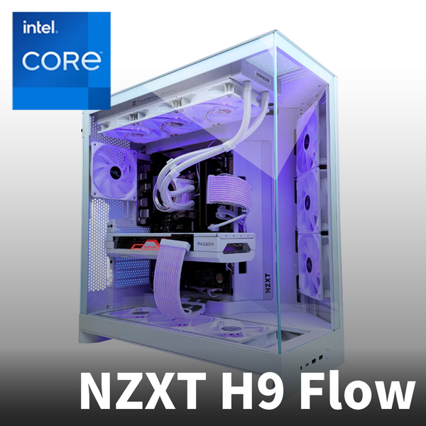 【Intel】NZXT H9 Flow White