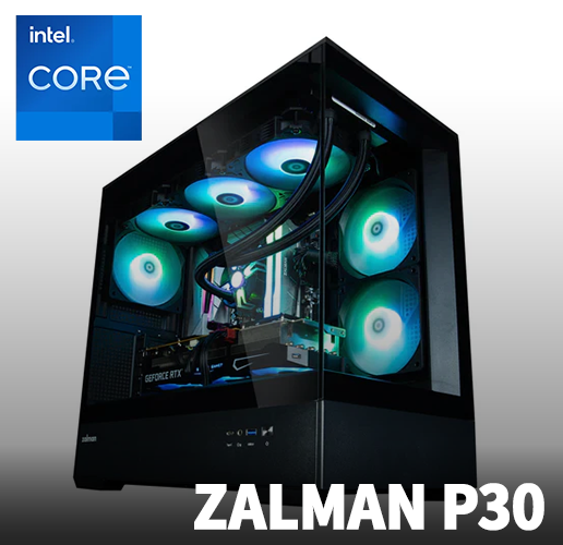 【Intel】ZALMAN P30 Black