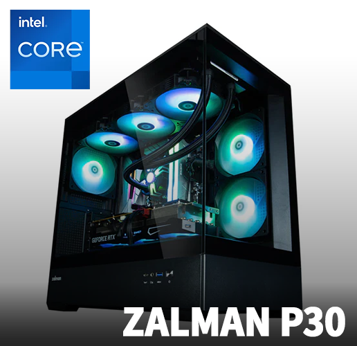 【Intel】ZALMAN P30 Black.