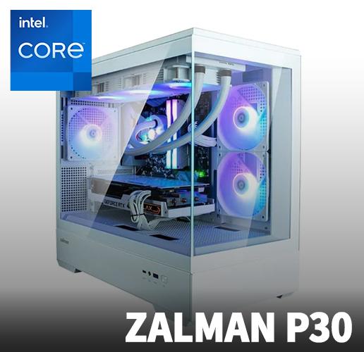 【Intel】ZALMAN P30 White.