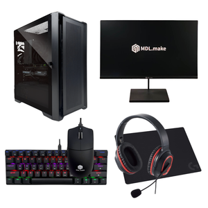 【即納激安ブラックモデル】RTX5070搭載ゲーミングPCフルセット✨新品③ ブラックスターターセット】Ryzen7 7800X3D × RTX 5070