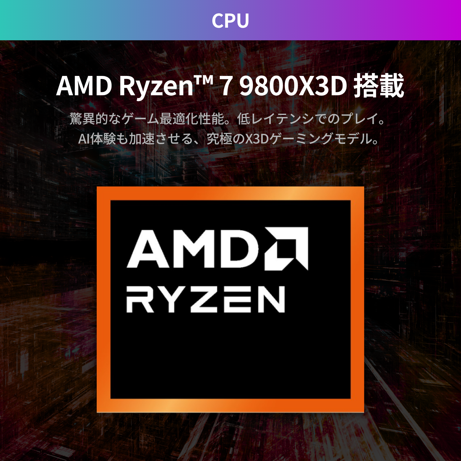 Ryzen 7 7800X3D × RTX 5080