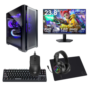 【ブラックスターターセット】Ryzen7 5700X × RTX 5060