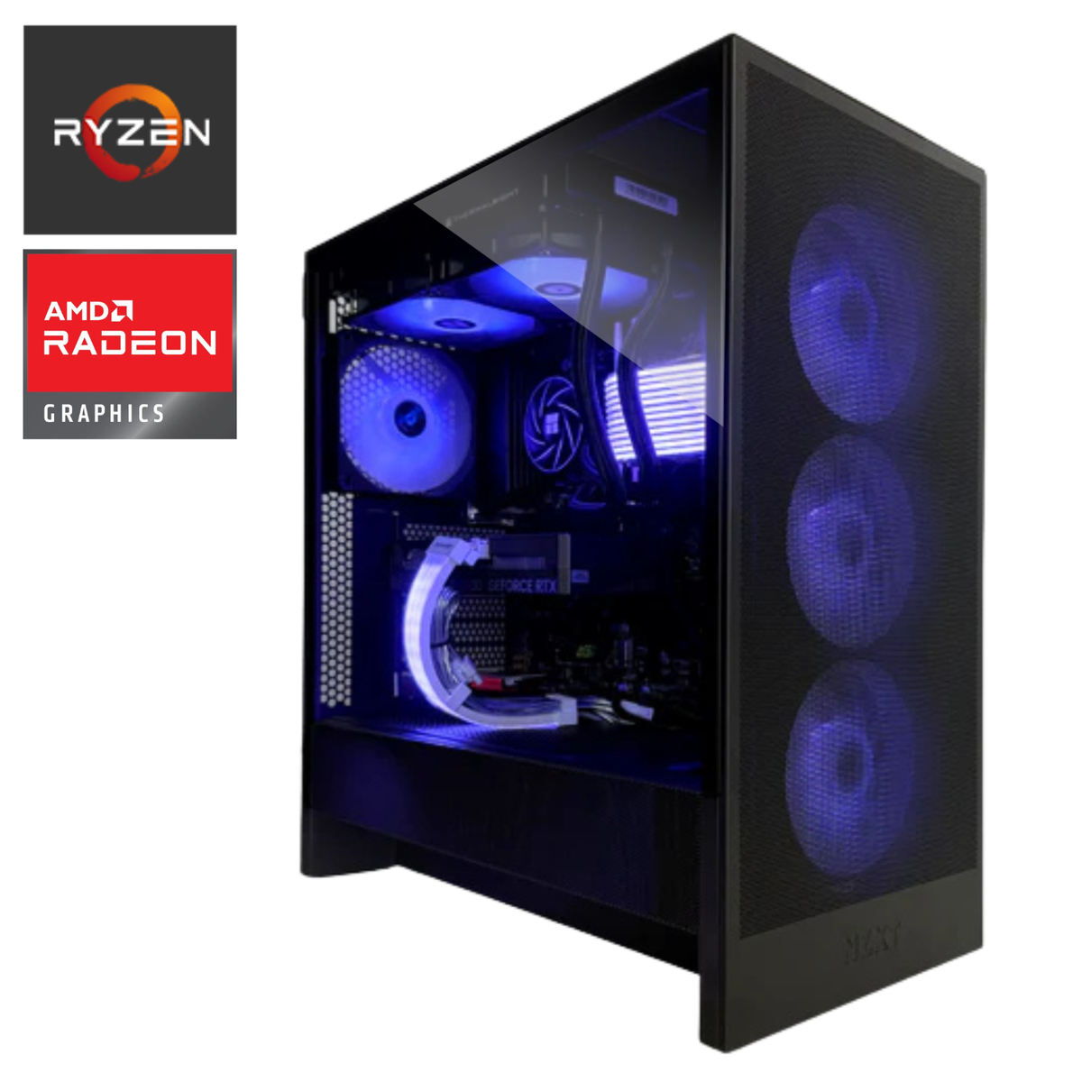 NZXT_H5】Ryzen7 7800X3D × RX 9060 XT 16GB