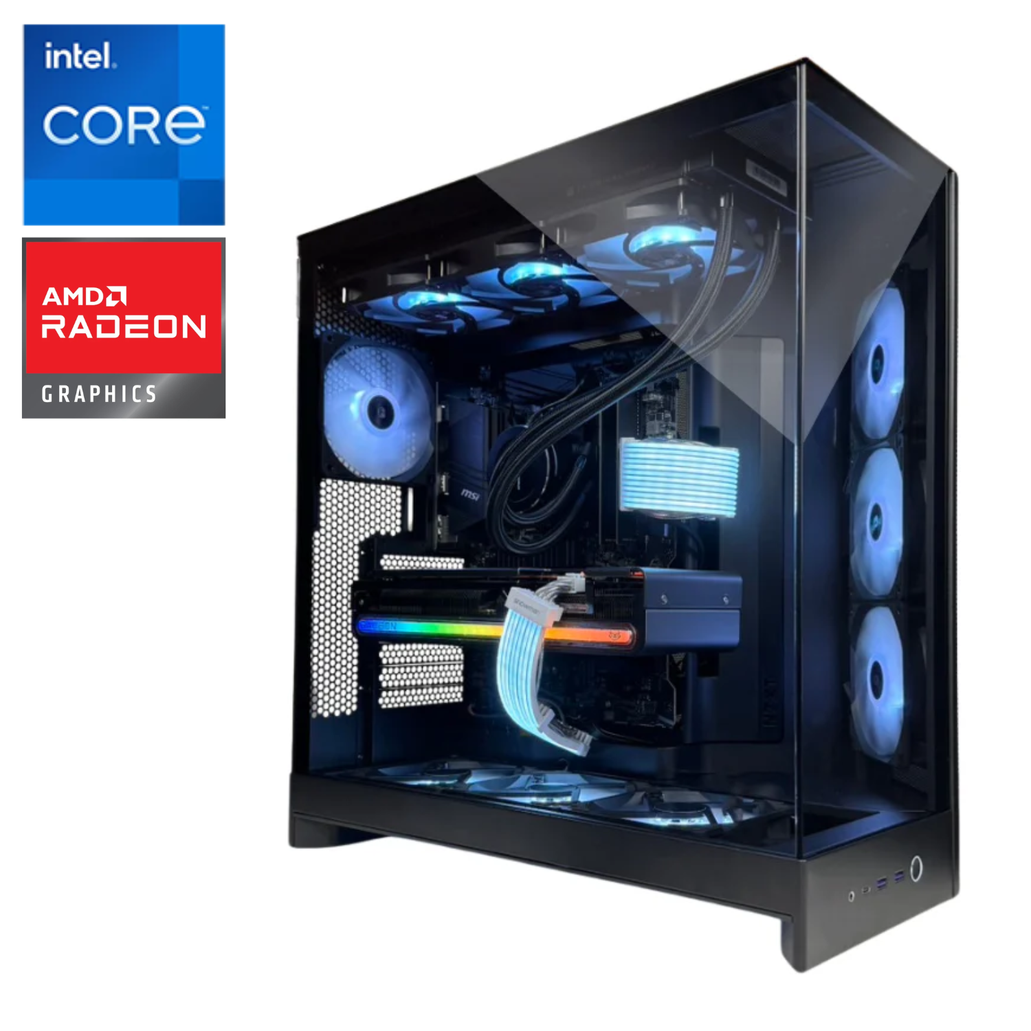 【NZXT_H9】Core i9 14900KF × RX 9060 XT 16GB