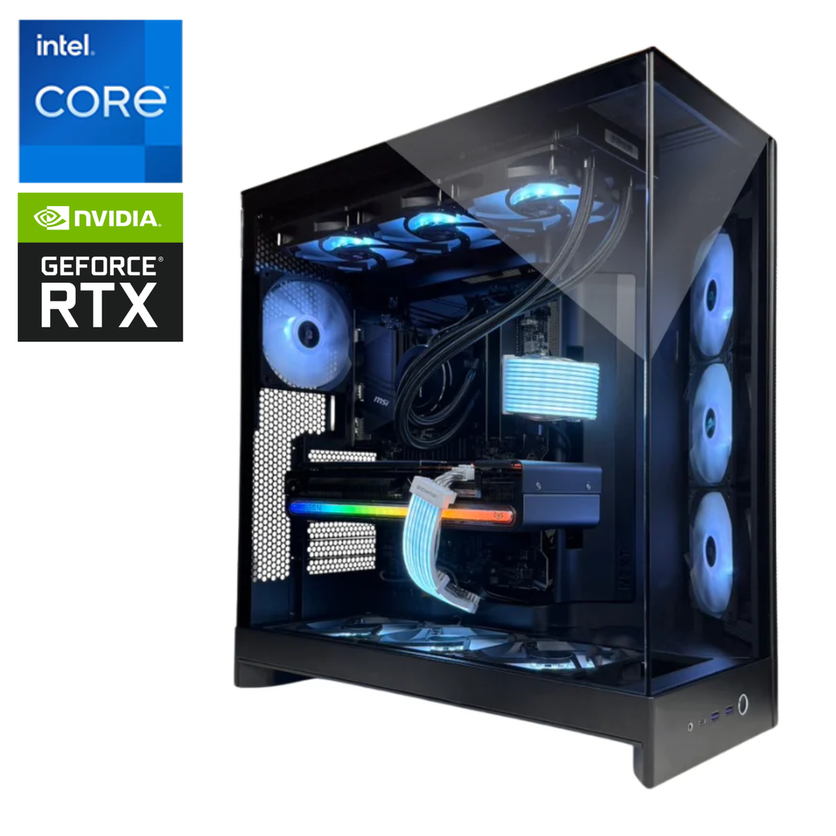NZXT_H9】Core i5 12400F × RTX 5060.