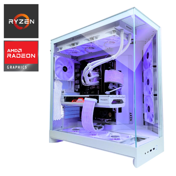 Ryzen】NZXT H9 Flow White Ryzen】NZXT H9 Flow White