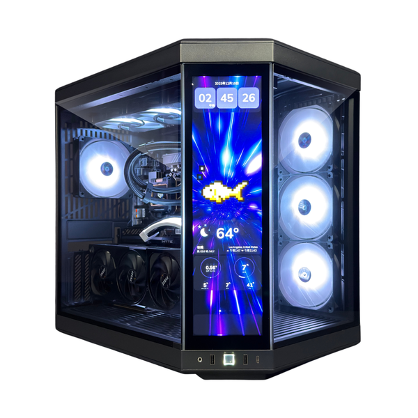 HYTE_Y70TI】Ryzen7 7800X3D × RTX 5070 Ti