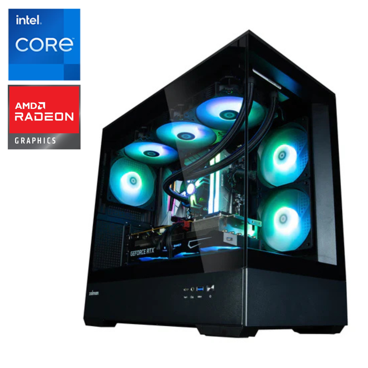 ZALMAN_P30】Core i5 14600KF × RX 9060 XT 16GB.
