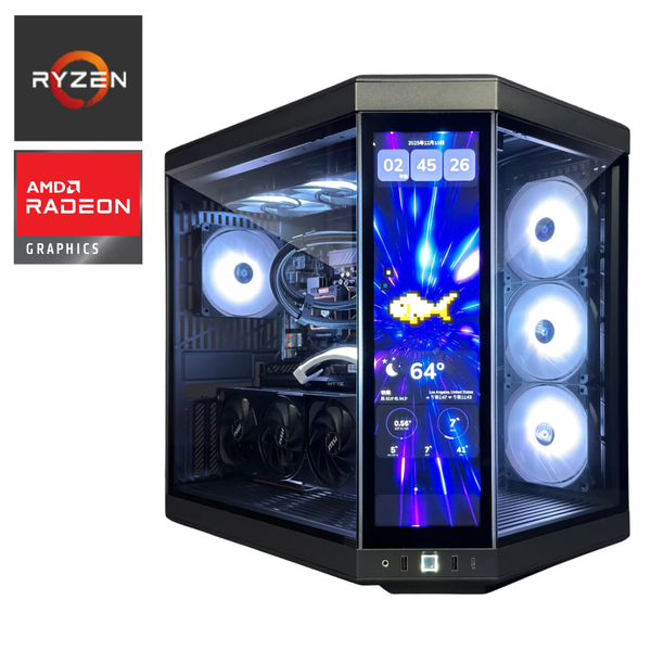 【HYTE_Y70TI】Ryzen7 7800X3D × RX 9070 XT