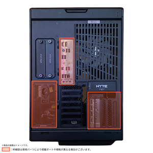 【HYTE_Y70TI】Ryzen7 9800X3D × RTX 5070 Ti