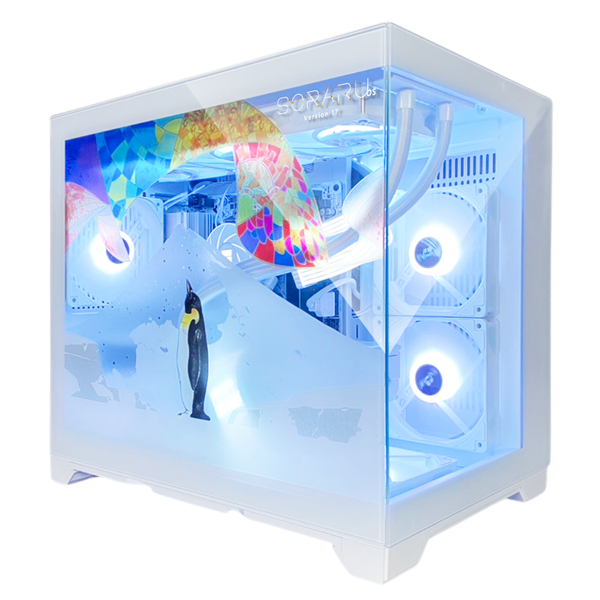 【そらるコラボPC】Ryzen7 5700X × RTX 5060【LED MODEL】
